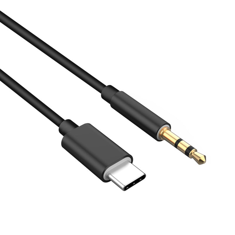 Type-C转3.5mm音频线小汽车音响AUX车载连接线手机音箱功放转换线