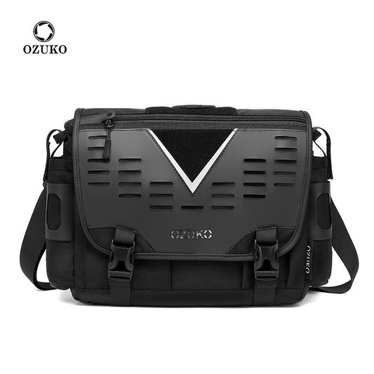 Ozuko trendy brand messenger bag men's outdoor functional men's bag fashion sports men's shoulder crossbody bag 