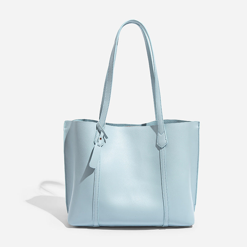 Simple Large Capacity Bag Women's Bag 2020 New Trendy Fashion Popular Shoulder Handbag Internet Celebrity Handheld Tote Bag 