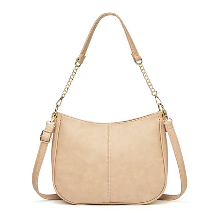Source manufacturer spot 2023 new women's bag simple fashion shoulder bag European and American trendy ladies crossbody bag bag 