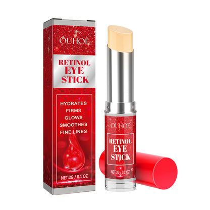 OUHOE Retinol Wrinkle Lightening Eye Cream Firms and Lightens Fine Lines Dark Circles Eye Circle Brightening Double Eyes Eye Cream 