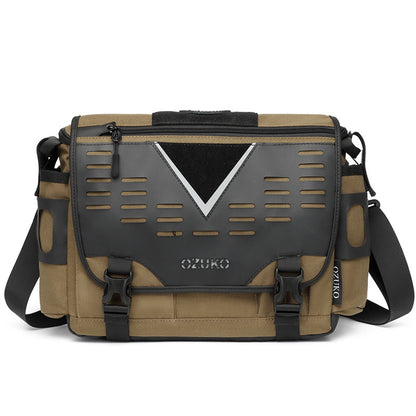 Ozuko trendy brand messenger bag men's outdoor functional men's bag fashion sports men's shoulder crossbody bag 