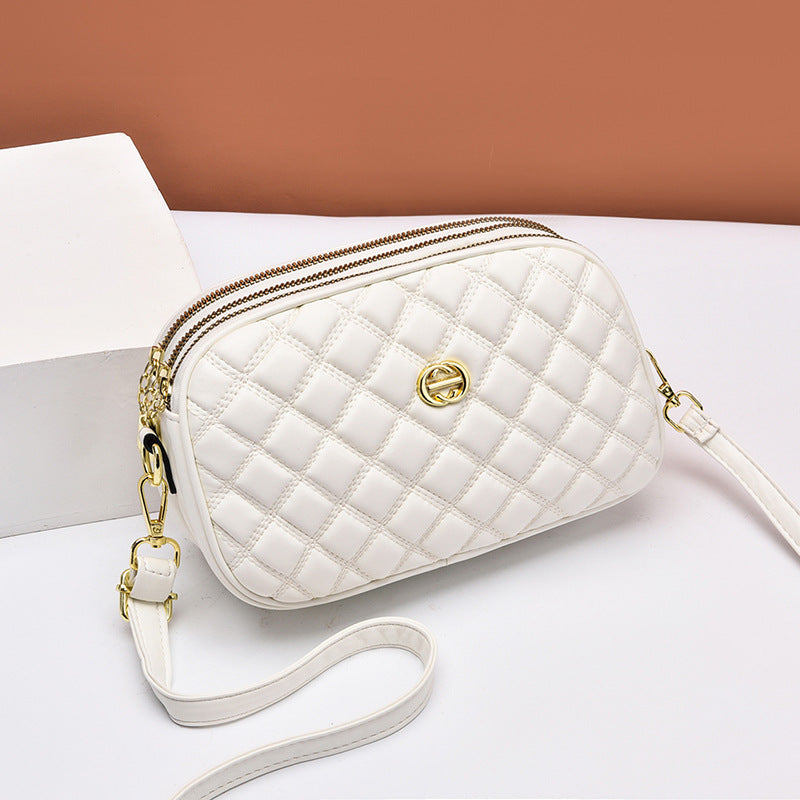 Factory direct sales bags for women 2022 new textured crossbody bag soft leather high elastic fashion versatile shoulder bag mobile phone bag 