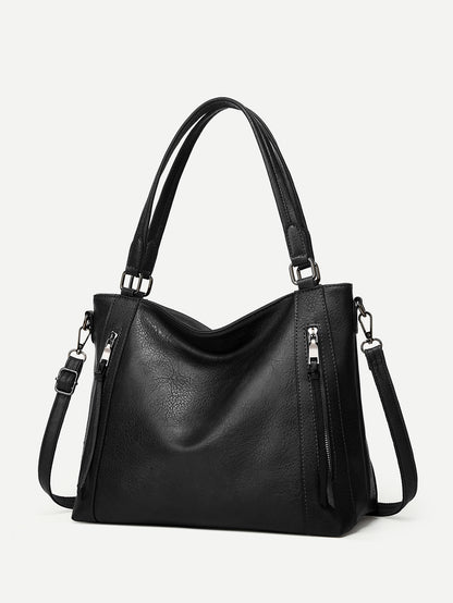 Women's handbags 2023 spring and summer new European and American tote bags cross-border women's bags shoulder crossbody bag soft leather large bag 