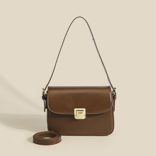 Women's Bags 2023 New Tofu Bag European and American Retro One-Shoulder Underarm Small Square Bag Women's Fashion Versatile Crossbody Bag 