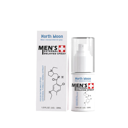 North Moon Men's Care Spray Enhances Stamina Men's Body Strengthening Moisturizing Massage Care Spray 