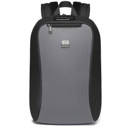 ozuko new business backpack commuting fashion student school bag casual waterproof computer backpack backpack 