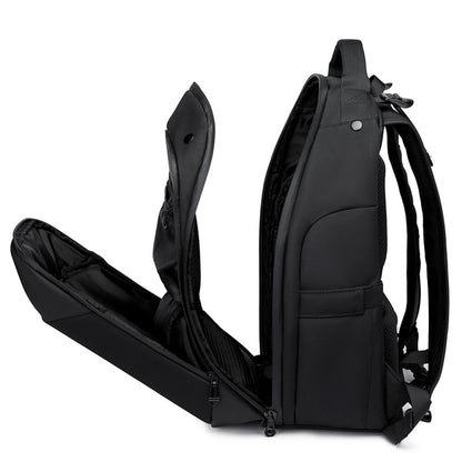Ozuko Business Backpack Lightweight Waterproof Computer Backpack Business Male College Student Schoolbag Backpack Good-looking 
