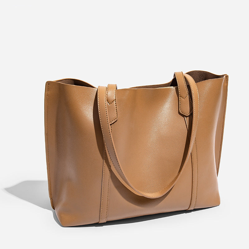 Simple Large Capacity Bag Women's Bag 2020 New Trendy Fashion Popular Shoulder Handbag Internet Celebrity Handheld Tote Bag 