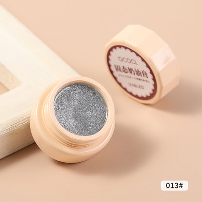 Nail polish glue Japanese-style canned mousse painted glue phototherapy removable long-lasting solid glue cream nail polish