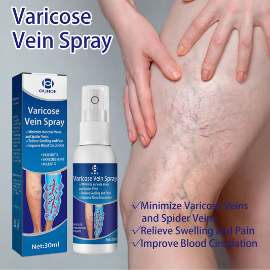 OUHOE intravenous spray relieves vein care varicose veins bulging pain vein massage care spray 