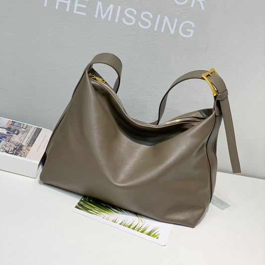 Bucket bag 2023 new cross-border women's bag large capacity handbag European and American trend fashion shoulder bag one piece drop shipping 