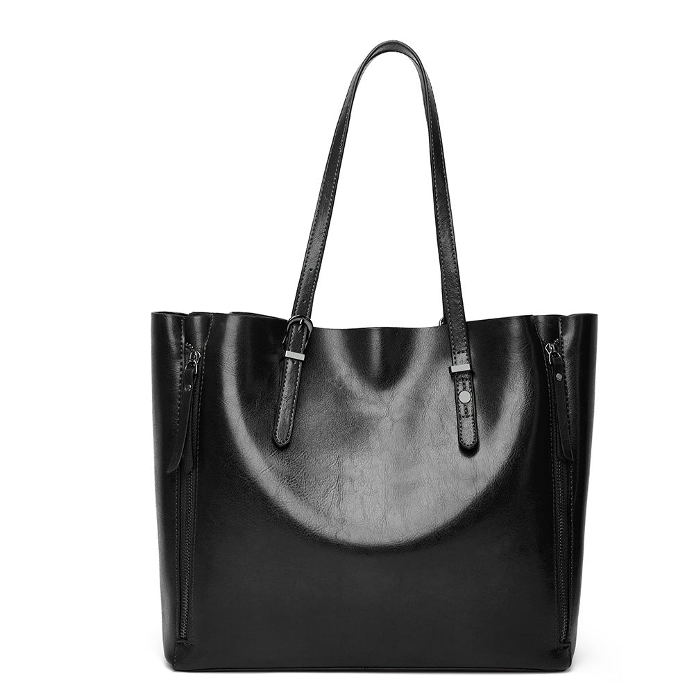 Foreign trade women's bags 2023 new handbags European and American retro trend large-capacity women's bags fashionable shoulder crossbody bags 