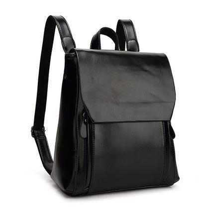2023 new pu backpack women's bag Korean version trendy fashion casual easy-to-wear backpack women's bag wholesale dropshipping 