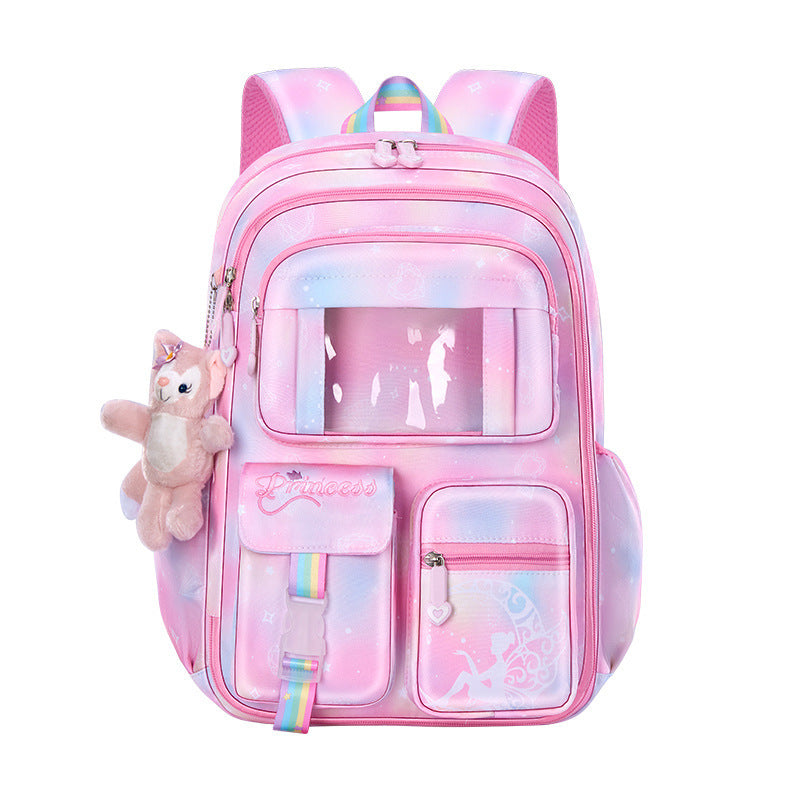 school bag new lightweight school backpack shoulder bag backpack girl children primary school school bag wholesale 