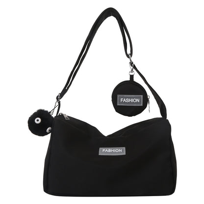 Bags for Women 2023 New Autumn and Winter Trendy Korean Version Large Capacity Crossbody Bag Casual Versatile Fashion Lightweight Oxford Bag 