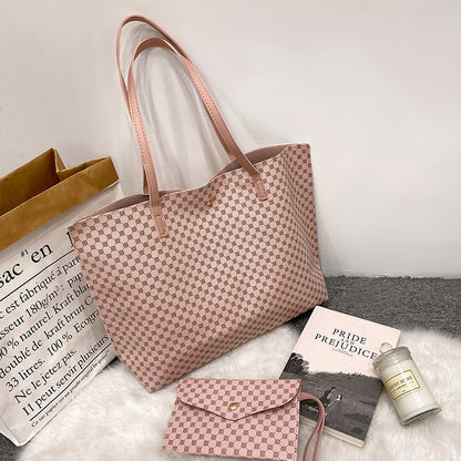 花料单肩购物袋2022ladies handbags外贸女包批发时尚托特包包女