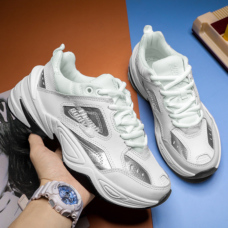 Korean version of the new M2K dad shoes ins casual shoes sports shoes women's shoes fashion trend retro running shoes white shoes