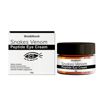 West&amp;Month Snake Venom Peptide Eye Cream fades eye bags and dark circles and tightens eye skin, hydrating anti-wrinkle eye cream 