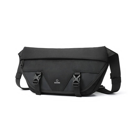 ozuko new men's shoulder bag sports trendy men's bag business multifunctional men's bag casual bag men bag