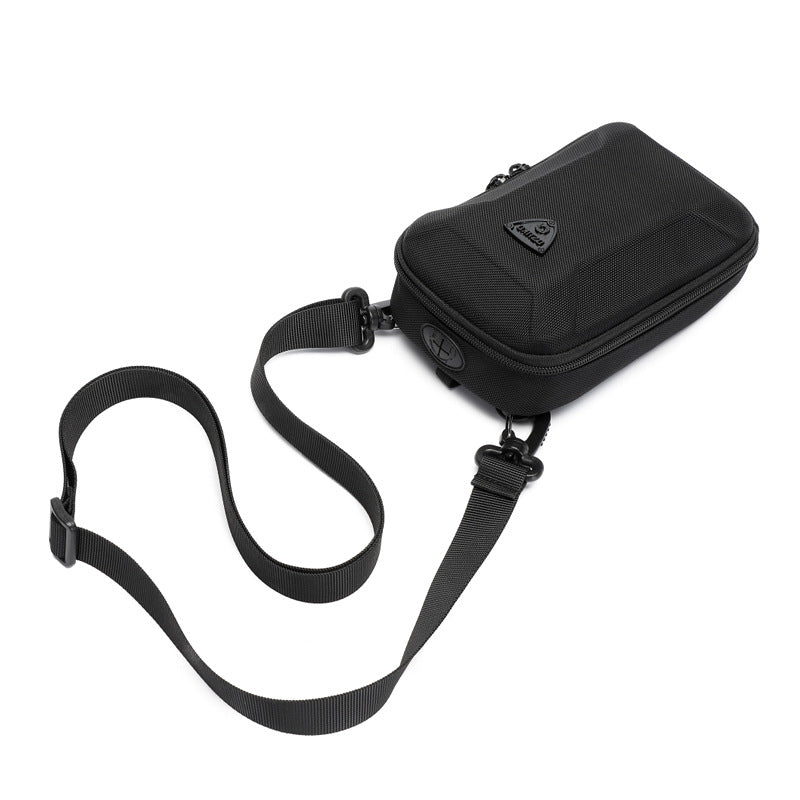 ozuko New Mini Crossbody Bag Casual Men's Clutch Hard Shell Korean Style Small Shoulder Bag Men's Bag 