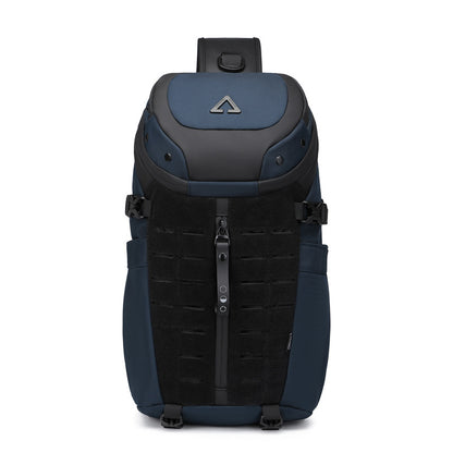 Ozuko အမျိုးသားရင်ဘတ်အိတ် အားကစား ရေစိုခံ Crossbody အိတ် အမျိုးသားများရဲ့ နည်းဗျူဟာ ဘက်စုံသုံး အိတ် အမျိုးသား Crossbody အဆင့်မြင့်အိတ် 