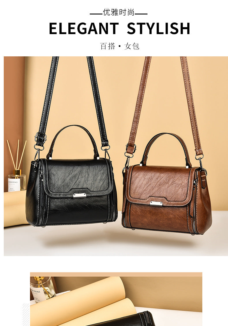 Luggage Factory Women's Bag Wholesale Urban Simple Crossbody Bag Textured Women's Bag Shoulder Bag Handbag Autumn and Winter Commuting Women 