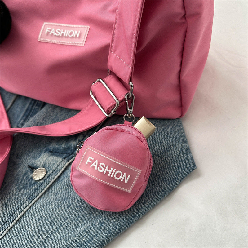 Bags for Women 2023 New Autumn and Winter Trendy Korean Version Large Capacity Crossbody Bag Casual Versatile Fashion Lightweight Oxford Bag 