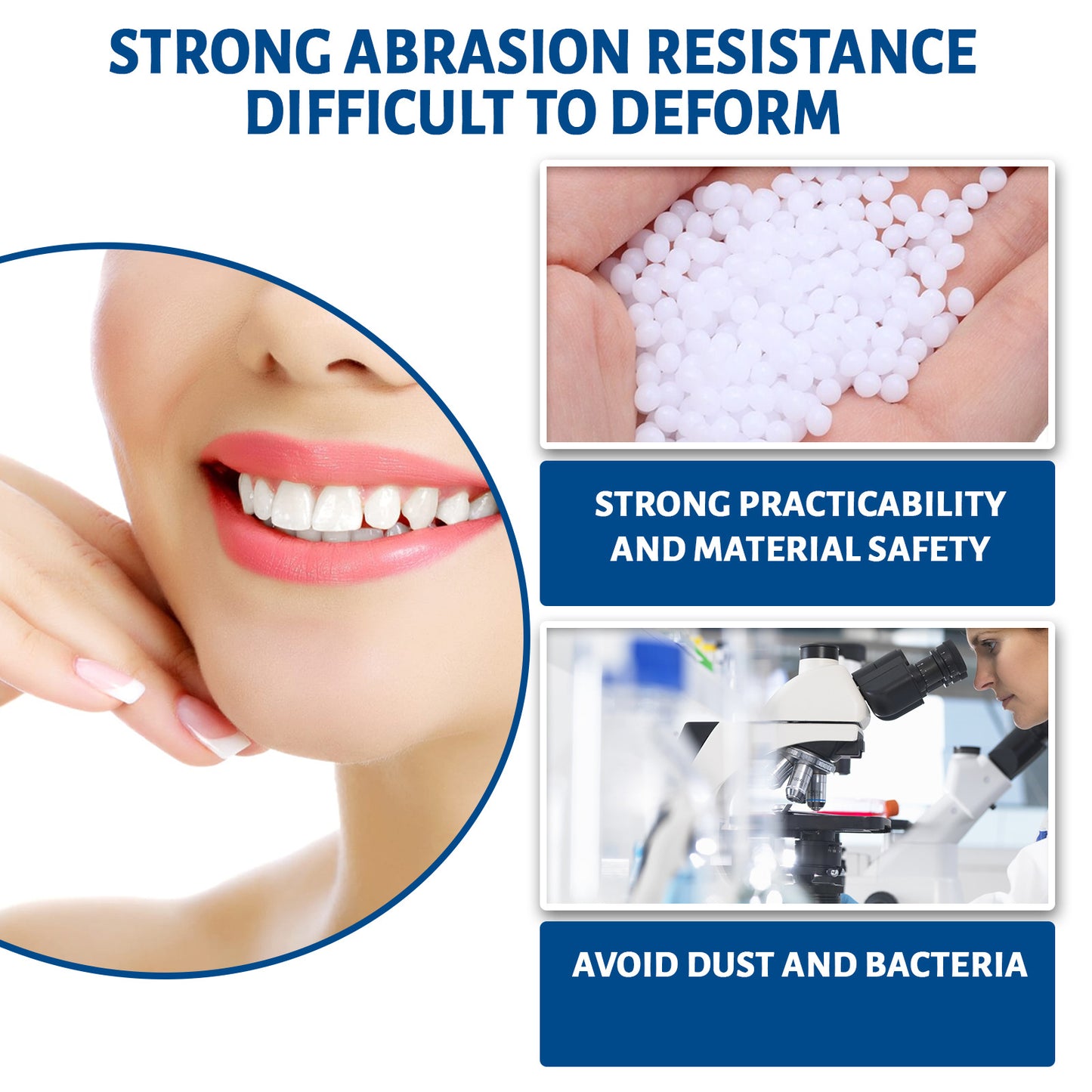 EELHOE shapeable gutta-percha film and television makeup denture modification temporary fillings teeth gum holes and gaps 