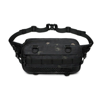 ozuko men's waist bag sports tactical tactical boys' crossbody bag outdoor trendy brand men's bag 2023 new style