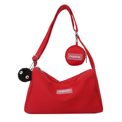 Bags for Women 2023 New Autumn and Winter Trendy Korean Version Large Capacity Crossbody Bag Casual Versatile Fashion Lightweight Oxford Bag 
