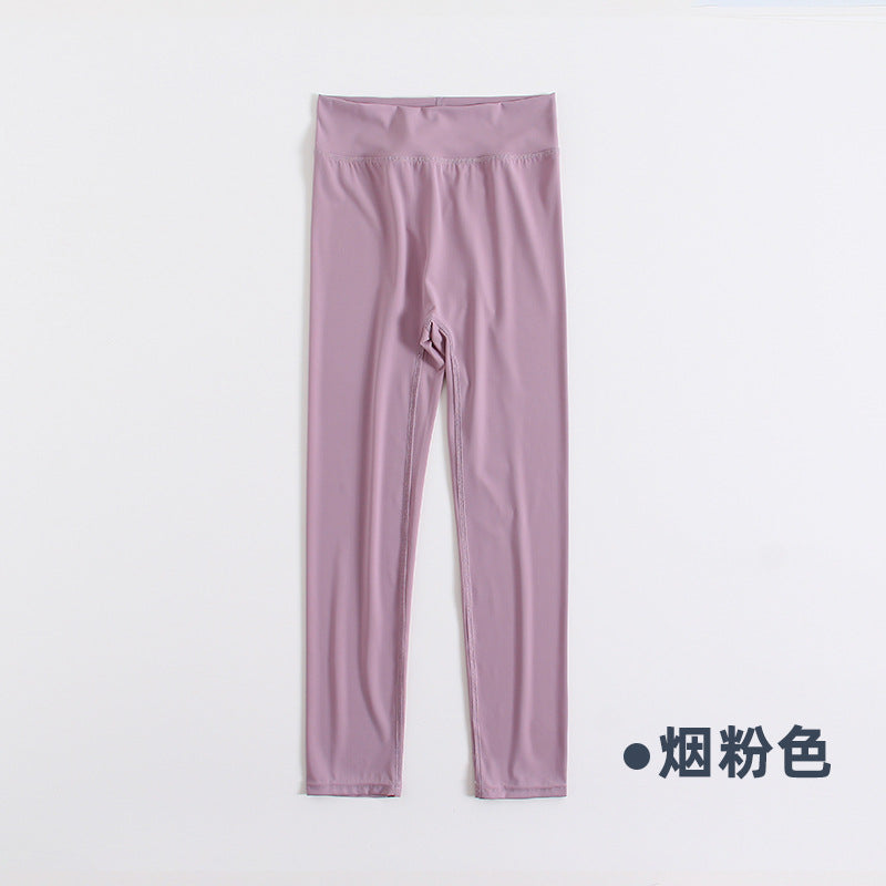 女童打底裤夏季薄款鲨鱼裤批发儿童瑜伽裤长裤小女孩外穿芭比紧身