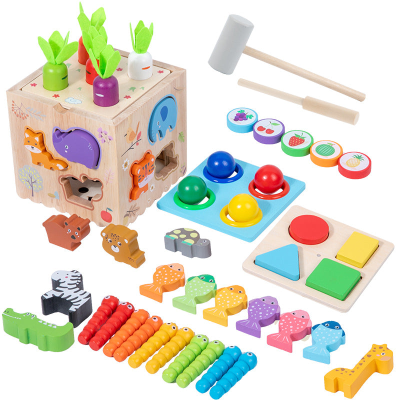 Amazon.com: WEELIKEE 6-in-1 Pound A Ball Toy for Toddlers 1