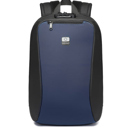 ozuko new business backpack commuting fashion student school bag casual waterproof computer backpack backpack 