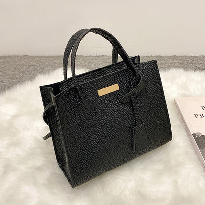 外贸女士手提包2021ladies hand bags手机包化妆包荔枝纹小购物袋