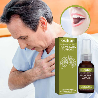 OUHOE herbal repair spray, fresh breath, relieve cough, dry and itchy throat, body care oral spray 