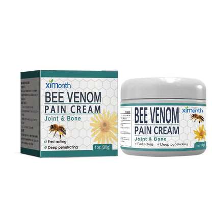 ximonth Bee Venom Joint Cream relieves pain in lumbar spine, hand, foot, joint, shoulder and neck pain massage care cream 