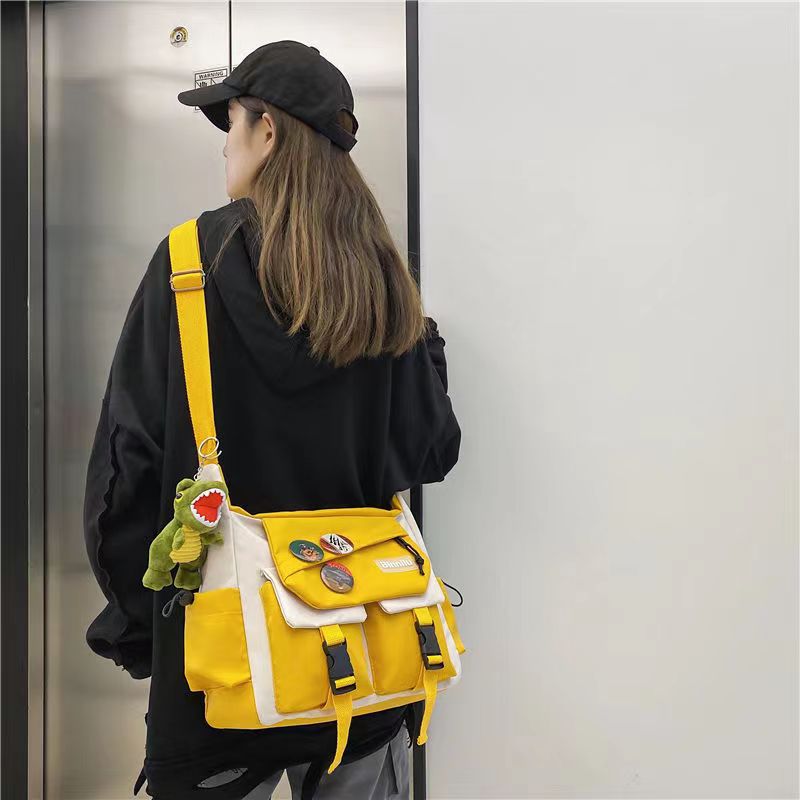 Messenger bag men's trendy brand large capacity 2023 new ins Messenger bag men's trendy brand large capacity 2023 new ins