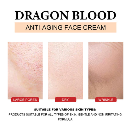EELHOE Dragon Blood Moisturizing Cream fades fine lines, tenderizes pores, moisturizes, brightens and tightens skin 