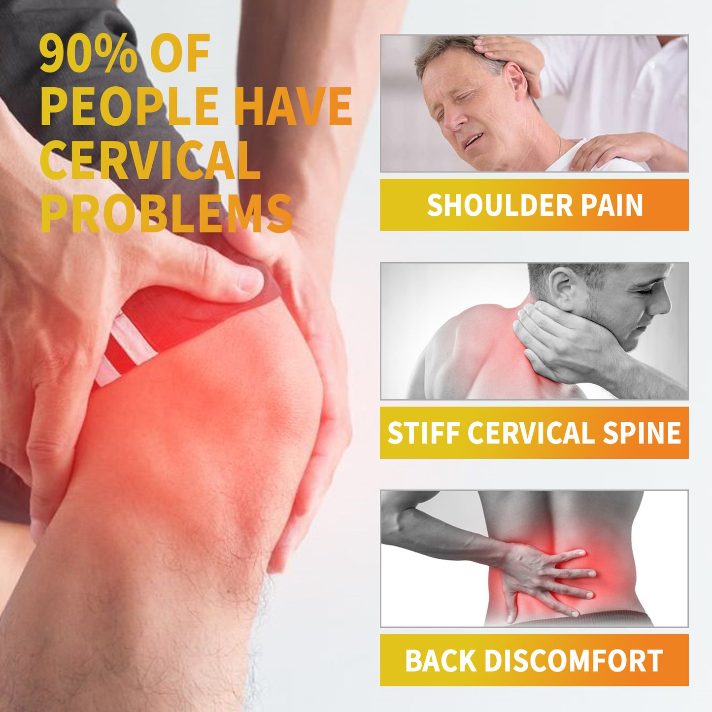 South Moon Joint Care Gel Body Massage Cream relieves knee, lumbar, shoulder and neck muscle pain 