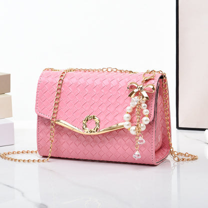 Factory direct sales bags for women 2022 new style shoulder crossbody bag cross-border women's bag wholesale small square bag chain bag