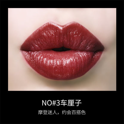 Beautiful image, colorful silky lipstick, gentle and moisturizing, delicate and lip-protecting, elegant and charming lipstick 