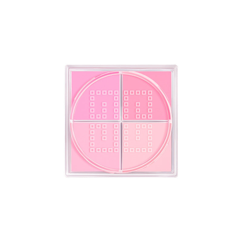 NOVO four-square blush nude makeup natural matte blush niche brand makeup affordable students novice beginners 