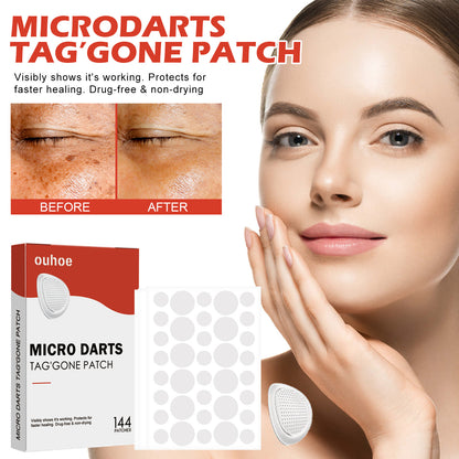 OUHOE Acne Patch Skin Clearing Pimples ဝက်ခြံ အမည်းရောင် မှဲ့များ ပြုပြင်ခြင်း အရေပြား အမှတ်များ ကြွက်နို့ ပြောင်းဖူး အစက်အပြောက် Patch 