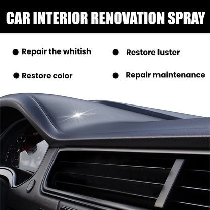 Homonth Car Interior Renovation Spray Seat Interior Dashboard Cleaning, Decontamination, Maintenance and Renovation Care Agent 