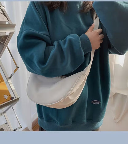 Manufacturer's 2021 new oblique dumplings Korean version shoulder bag trendy women's waist bag casual student bag ins bag spot 