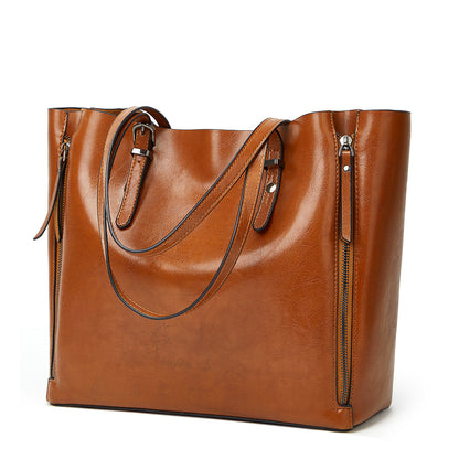 Foreign trade women's bags 2023 new handbags European and American retro trend large-capacity women's bags fashionable shoulder crossbody bags 