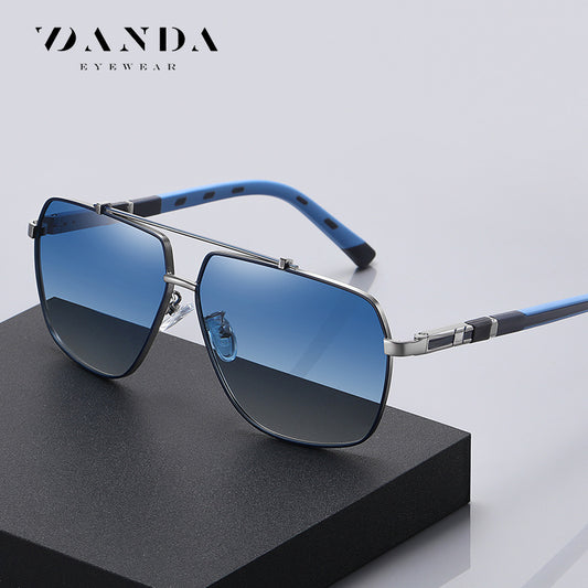 Factory 2022 new sunglasses men's polarized sunglasses 6321 two-color large frame spring sunglasses in stock 