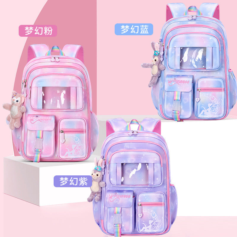 school bag new lightweight school backpack shoulder bag backpack girl children primary school school bag wholesale 