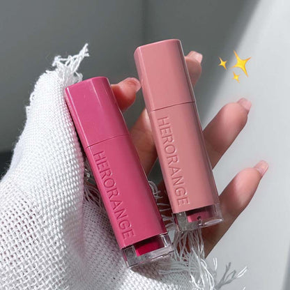 HERORANGE~water mirror gloss lip gloss lipstick cloud mirror water gloss glass lip gloss long-lasting hydrating pouty lips 
